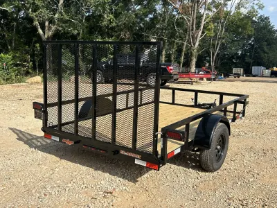2027 Down 2 Earth Utility Trailer 6.5x10, 2,990 lb GVWR, view 4 of 8