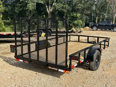 2027 Down 2 Earth Utility Trailer 6.5x12, 2,990 lb GVWR, view 4 of 8