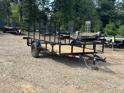 2027 Down 2 Earth Utility Trailer 6.5x12, 2,990 lb GVWR, view 3 of 8