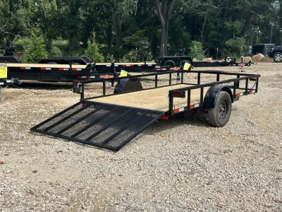 2027 Down 2 Earth Utility Trailer 6.5x12, 2,990 lb GVWR, view 8 of 8