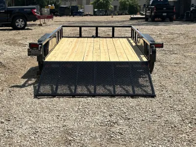 2027 Down 2 Earth Utility Trailer 7x14, 7,000 lb GVWR, view 7 of 8