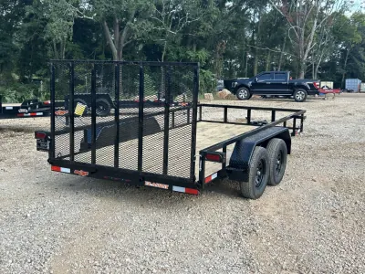 2027 Down 2 Earth Utility Trailer 7x14, 7,000 lb GVWR, view 4 of 8
