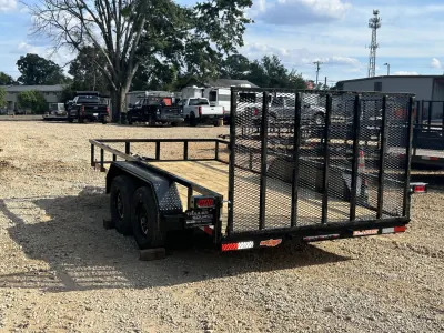 2027 Down 2 Earth Utility Trailer 7x14, 7,000 lb GVWR, view 6 of 8