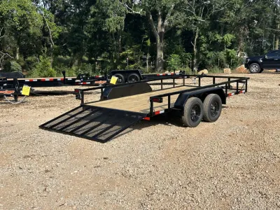 2027 Down 2 Earth Utility Trailer 7x14, 7,000 lb GVWR, view 8 of 8