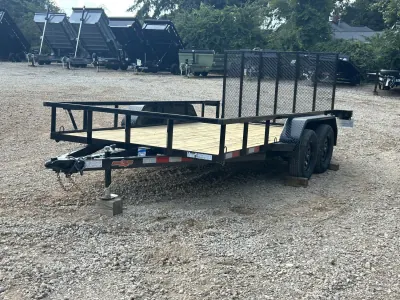 2027 Down 2 Earth Utility Trailer 7x14, 7,000 lb GVWR, view 3 of 8
