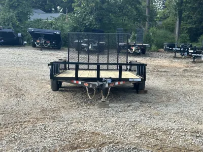2027 Down 2 Earth Utility Trailer 7x14, 7,000 lb GVWR, view 1 of 8