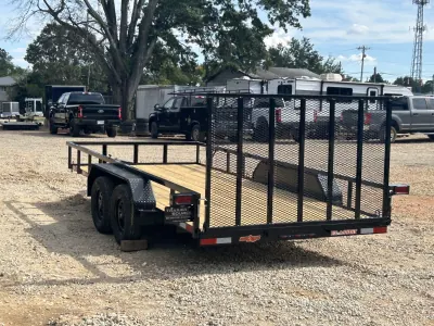 2027 Down 2 Earth Utility Trailer 7x16, 7,000 lb GVWR, view 6 of 8