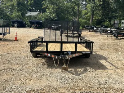 2027 Down 2 Earth Utility Trailer 7x16, 7,000 lb GVWR, view 1 of 8