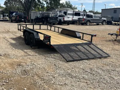2027 Down 2 Earth Utility Trailer 7x16, 7,000 lb GVWR, view 8 of 8