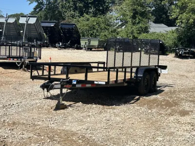 2027 Down 2 Earth Utility Trailer 7x16, 7,000 lb GVWR, view 3 of 8