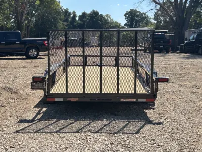 2027 Down 2 Earth Utility Trailer 7x16, 7,000 lb GVWR, view 5 of 8