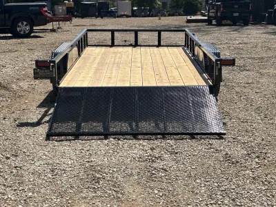 2027 Down 2 Earth Utility Trailer 7x16, 7,000 lb GVWR, view 8 of 8