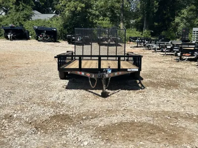 2027 Down 2 Earth Utility Trailer 7x16, 7,000 lb GVWR, view 1 of 8