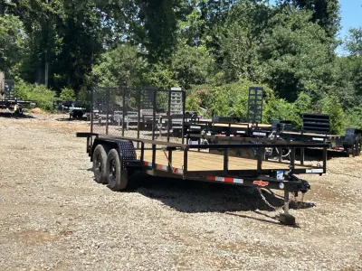 2027 Down 2 Earth Utility Trailer 7x16, 7,000 lb GVWR, view 2 of 8