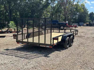 2027 Down 2 Earth Utility Trailer 7x16, 7,000 lb GVWR, view 4 of 8