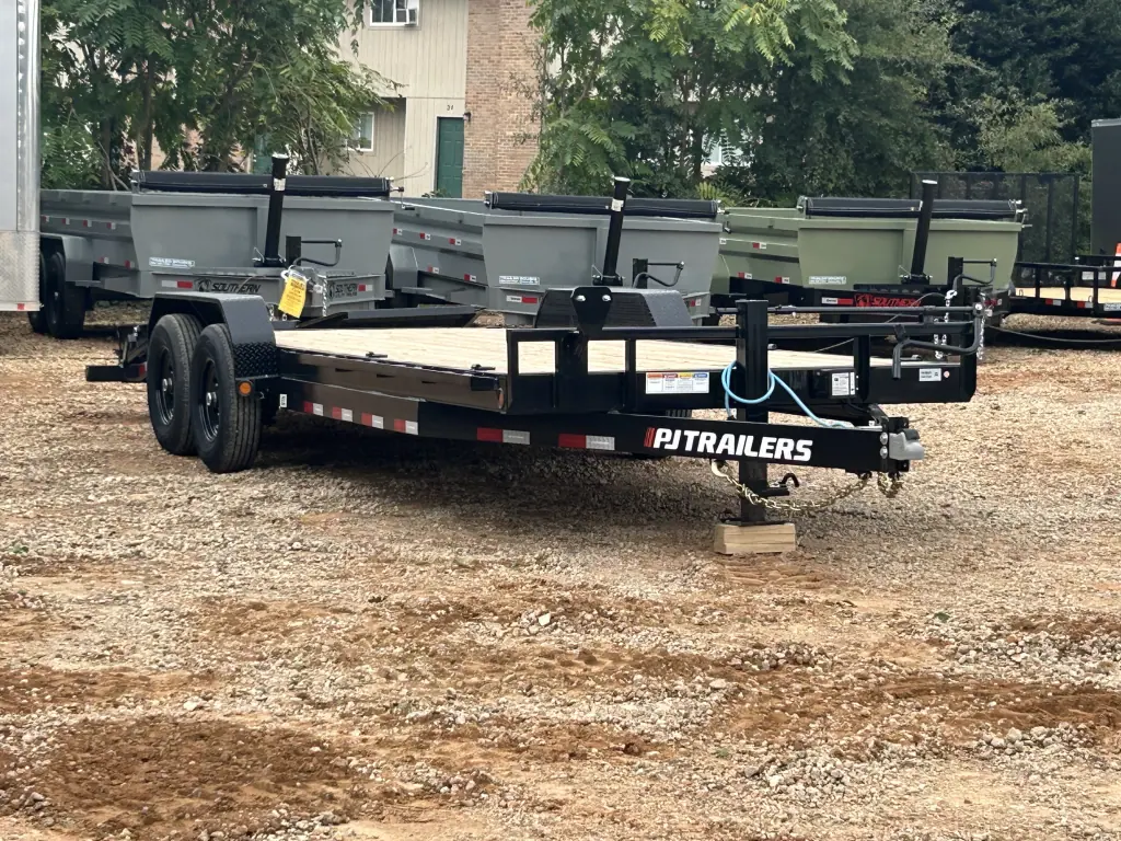 2027 PJ Trailers Equipment Trailer 7x22 6" Channel