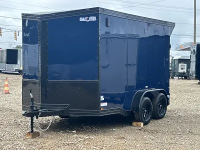 2026 Cynergy Enclosed Trailer 7x12, 7,000 lb GVWR, view 3 of 8