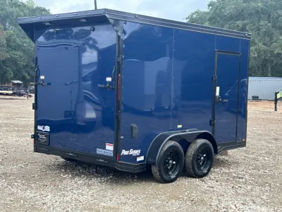 2026 Cynergy Enclosed Trailer 7x12, 7,000 lb GVWR, view 6 of 8