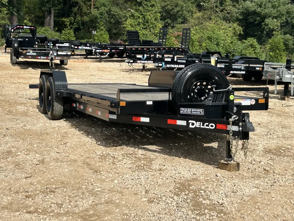 2026 Delco Trailers Tilt Trailer 7x22