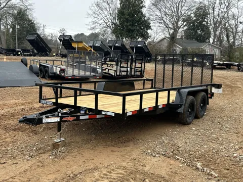 2026 Down 2 Earth Utility Trailer 7x16 photo 3