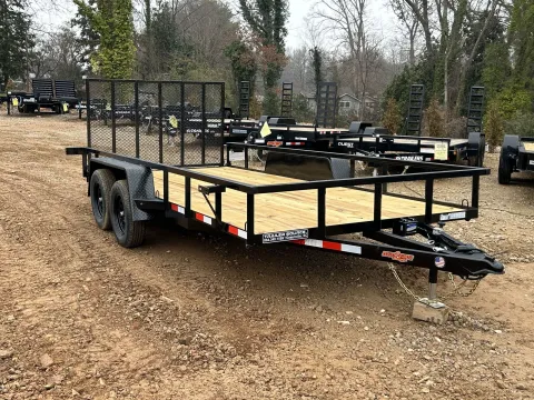 2026 Down 2 Earth Utility Trailer 7x16 photo 2