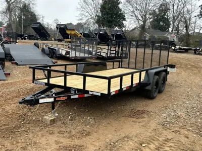 2026 Down 2 Earth Utility Trailer 7x16 photo 3
