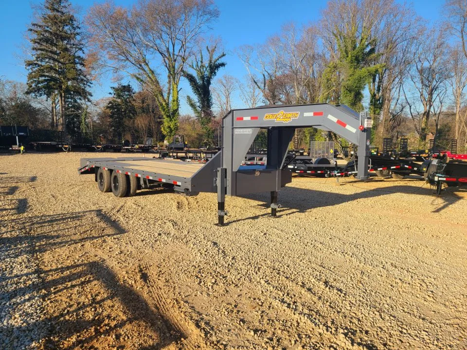2026 Down 2 Earth Deckover Trailer 8.5x25 DT Gooseneck