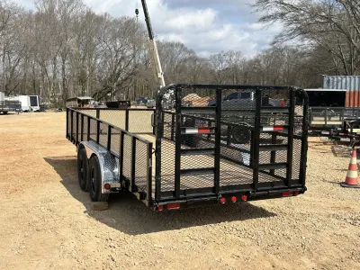 2026 PJ Utility Trailer 7x18 83" Channel photo 4