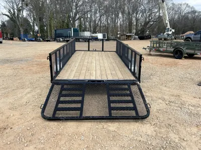 2026 PJ Utility Trailer 7x18 83" Channel photo 7