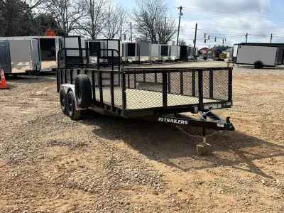 2026 PJ Utility Trailer 7x18 83" Channel photo 1