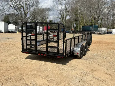 2026 PJ Utility Trailer 7x18 83" Channel photo 6