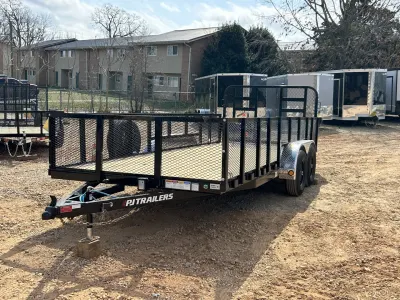 2026 PJ Utility Trailer 7x18 83" Channel photo 3