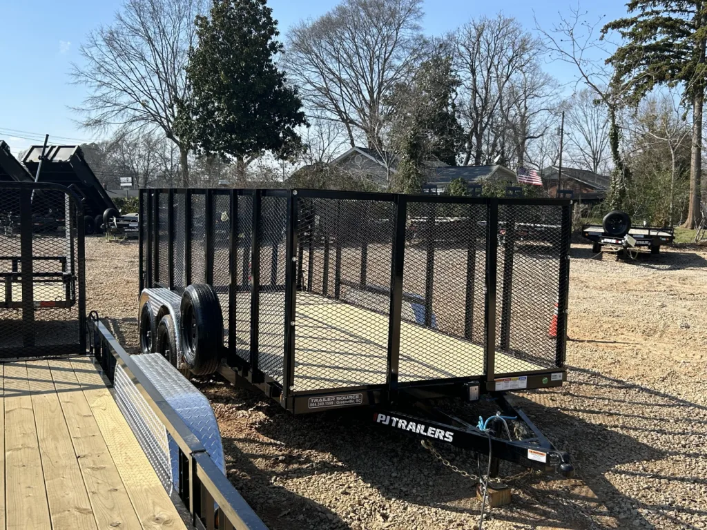 2026 PJ Utility Trailer 7x16 83" Channel