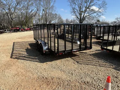 2026 PJ Utility Trailer 7x16 83" Channel photo 6