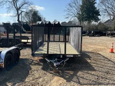 2026 PJ Utility Trailer 7x16 83" Channel photo 2