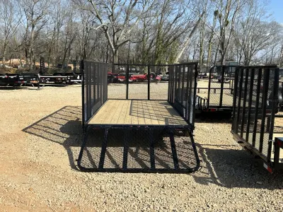 2026 PJ Utility Trailer 7x16 83" Channel photo 7