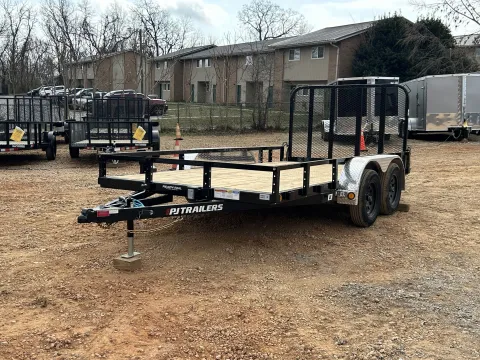 2026 PJ Trailers Utility Trailer 7x14 83" Channel photo 3