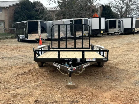 2026 PJ Trailers Utility Trailer 7x14 83" Channel photo 2