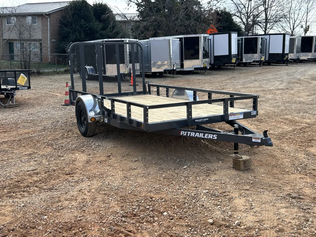 2026 PJ Utility Trailer 6.5x12 77" Channel