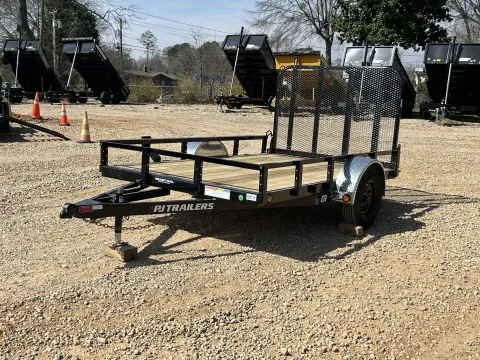 2026 PJ Trailers Utility Trailer 6.5x10 77" Channel photo 3