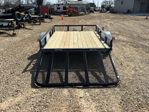 2026 PJ Trailers Utility Trailer 6.5x10 77" Channel photo 7