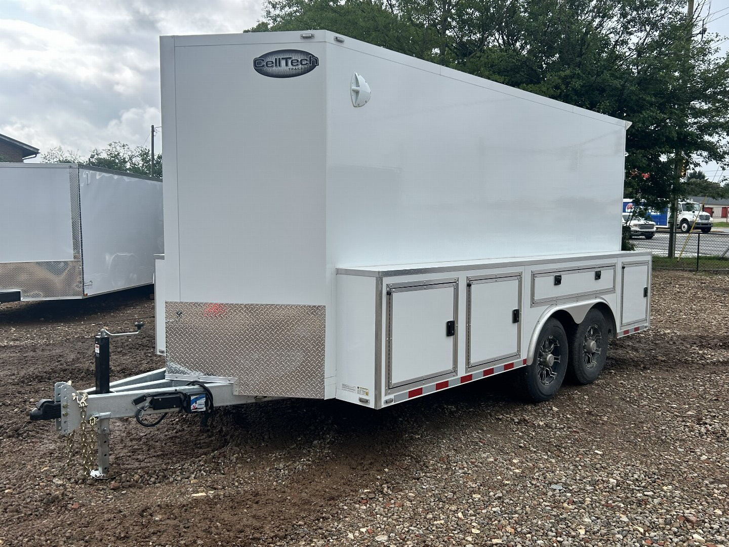 NEW MODEL - Cell-Tech 7x16 TA 14K Contractor/Enclosed Trailer photo 3