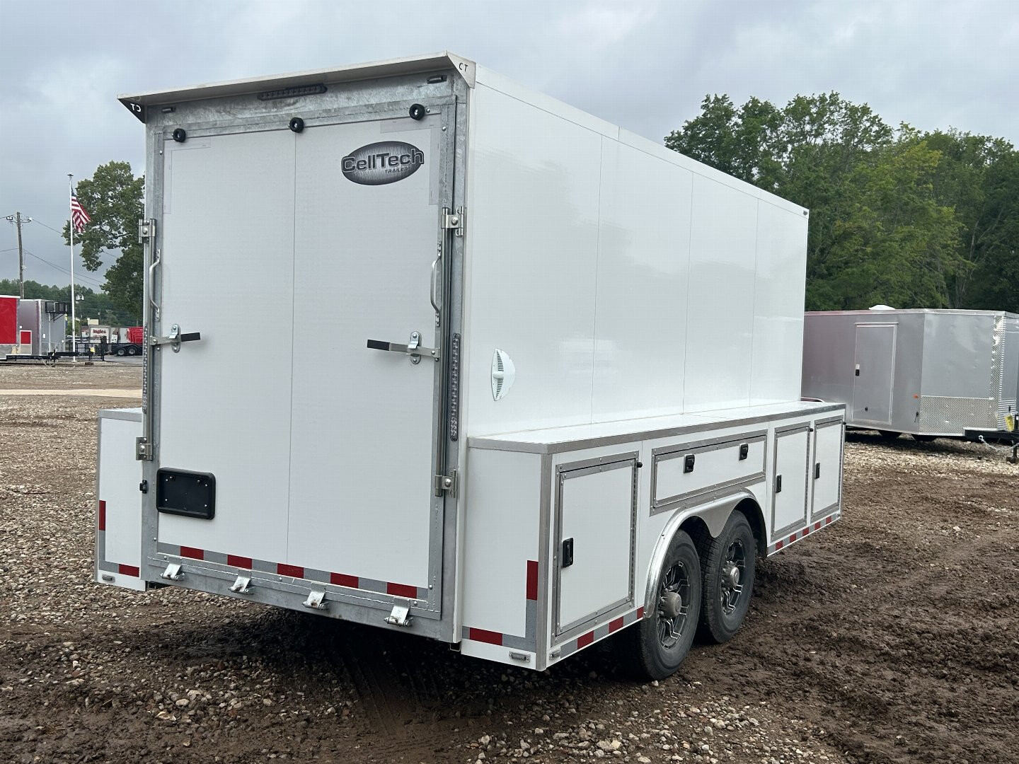 NEW MODEL - Cell-Tech 7x16 TA 14K Contractor/Enclosed Trailer photo 6