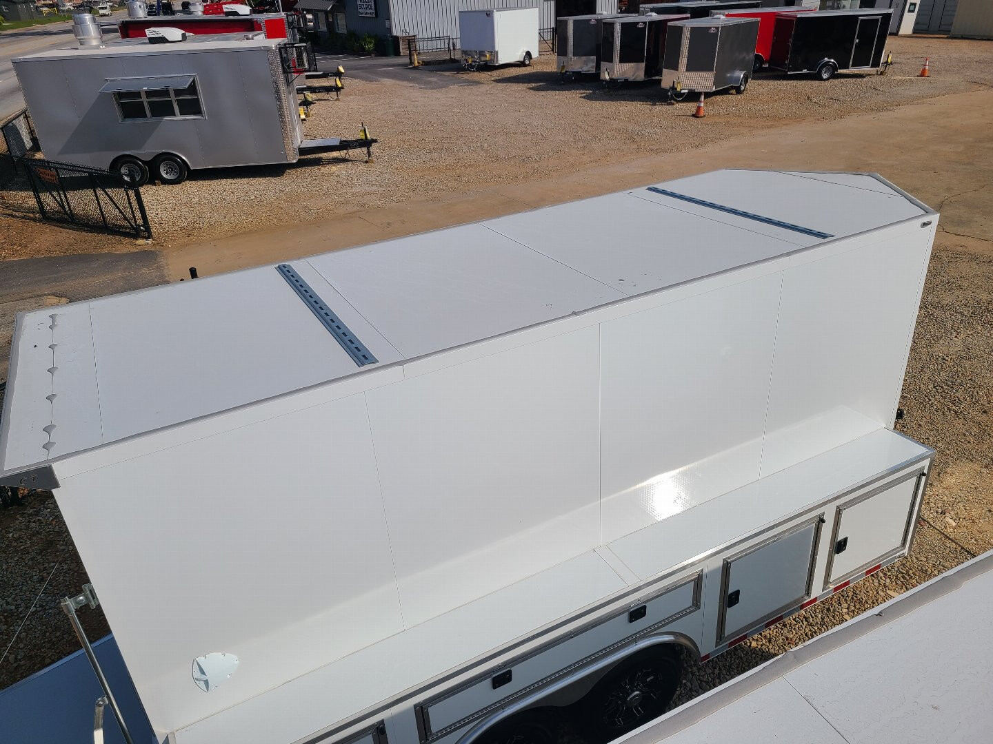 NEW MODEL - Cell-Tech 7x16 TA 14K Contractor/Enclosed Trailer photo 9