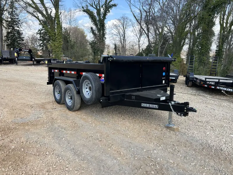 2026 Hawke Trailers 7x12 TA 12K Dump Trailer
