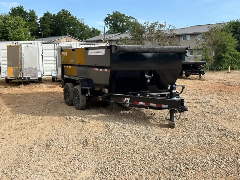2026 PJ Trailers 7x14 TA (DT) 15.4K Dump Trailer