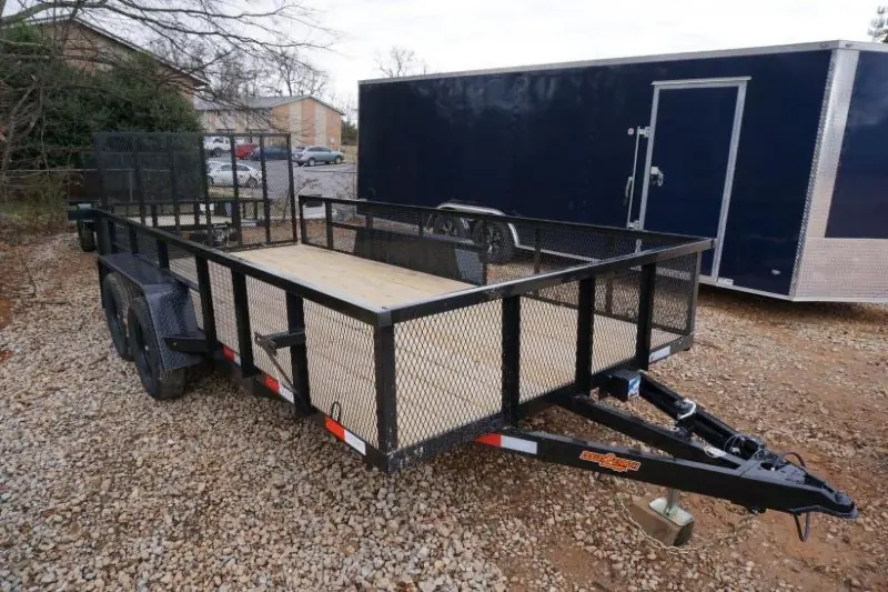 D2E 7x16 TA 7K Utility Trailer