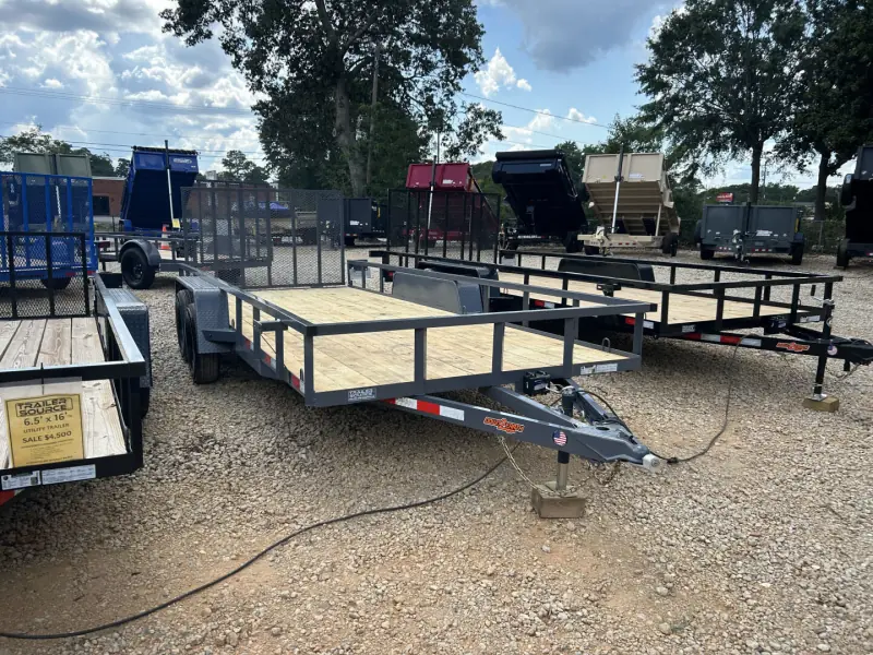 2025 Down 2 Earth Trailers 7x18 7k Utility Trailer