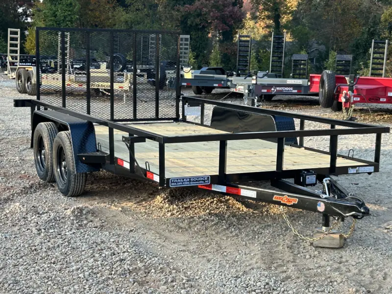 2026 Down 2 Earth Trailers 7x14 TA 7k Utility Trailer