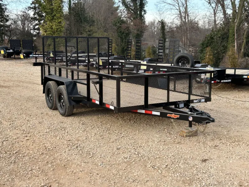 2026 Down 2 Earth Trailers 7x14 TA 7k Utility Trailer